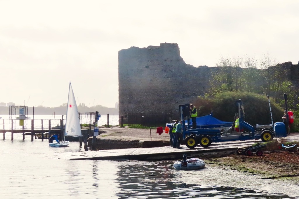 Sailing club and castle